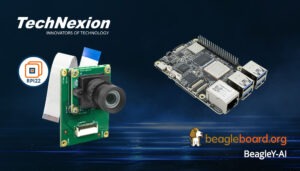 Beagleboard BeagleY-AI with MIPI CSI-2 camera