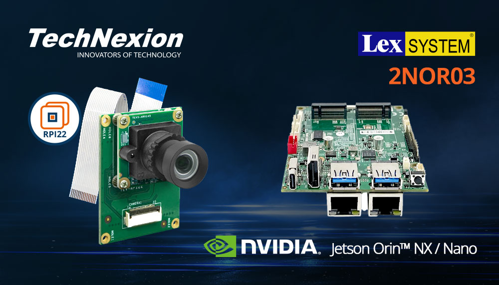 LEX 2NOR03 with MIPI CSI-2 camera