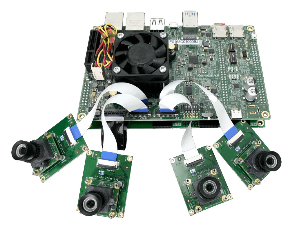 Renesas RZ/V2H-EVK with MIPI CSI-2 camera