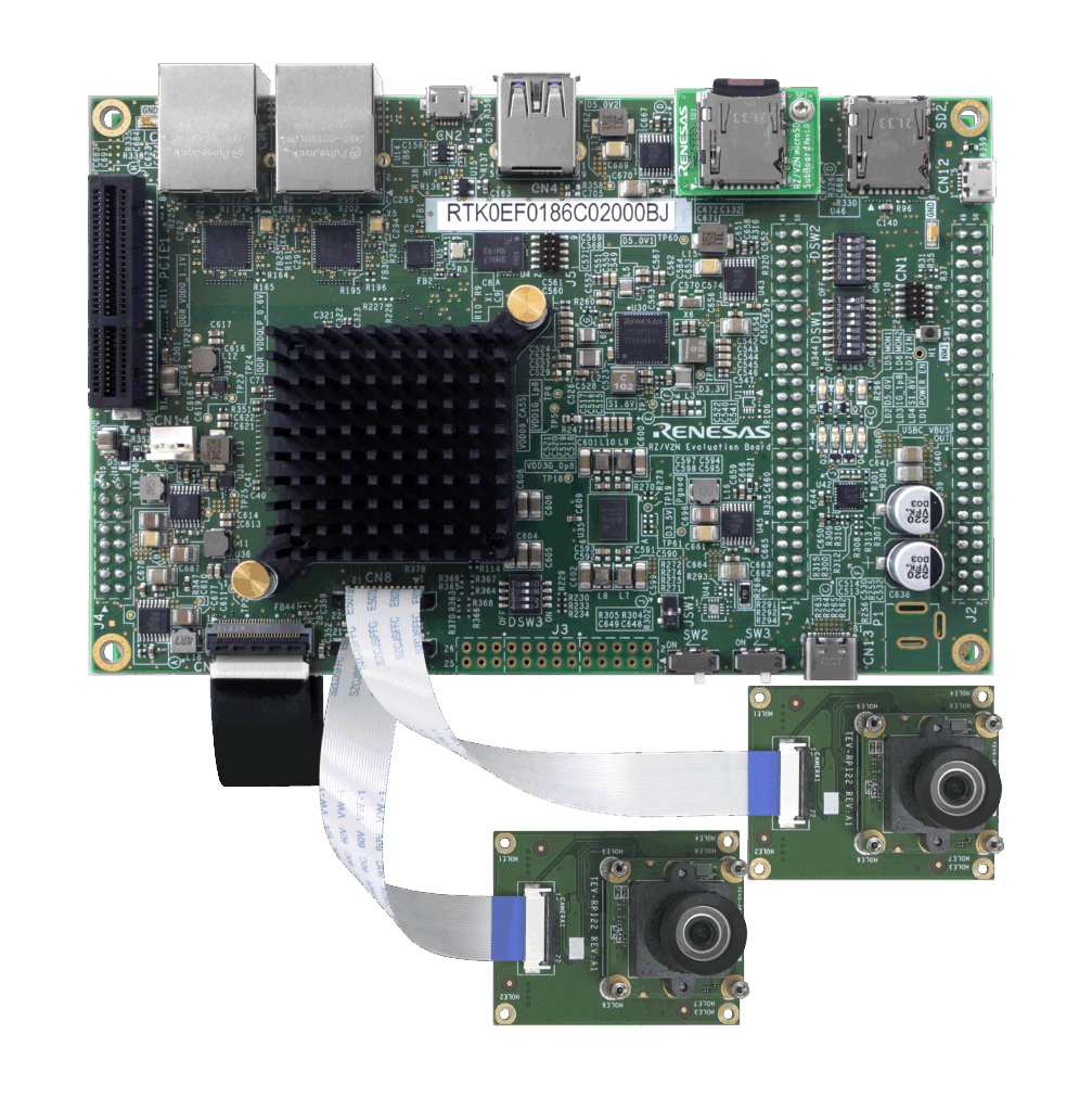 Renesas RZ/V2N-EVK with MIPI CSI-2 camera